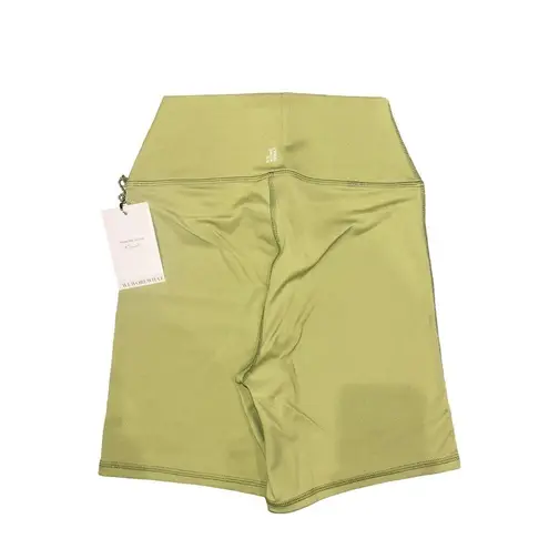 We Wore What  Stretch Bike Short Sage Green NWT