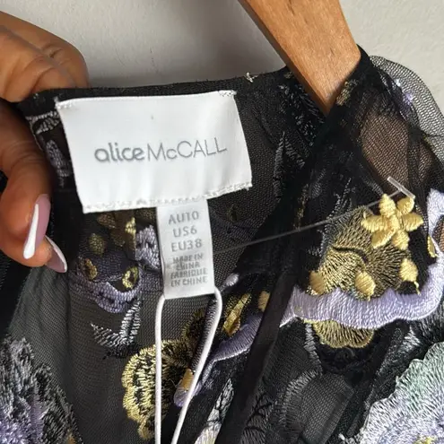 Alice McCALL NEW Floating Embroidered Dress 6