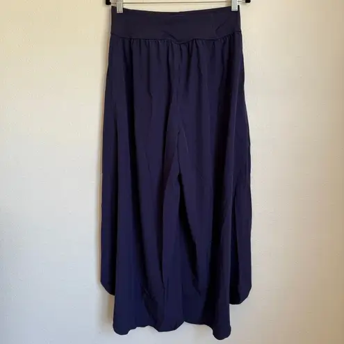 Halara NWT Breezeful Palazzo Flowy Wide Leg Casual Pants in Patriot Blue