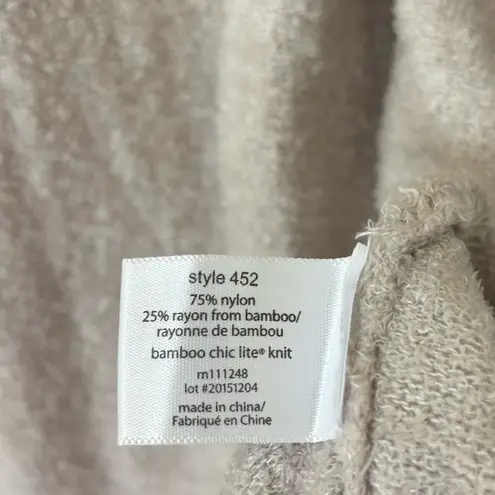 Barefoot Dreams Bamboo Chic Lite Circle Cardigan Warm Fuzy Cozy Soft Loungewear