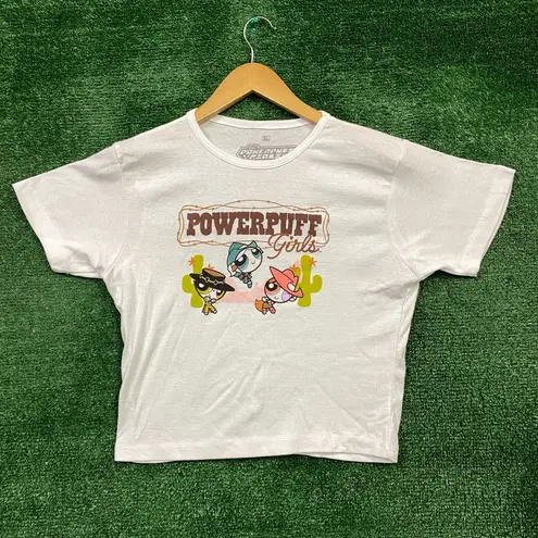 The Powerpuff Girls Cow Girls Crop Top Size Extra Large