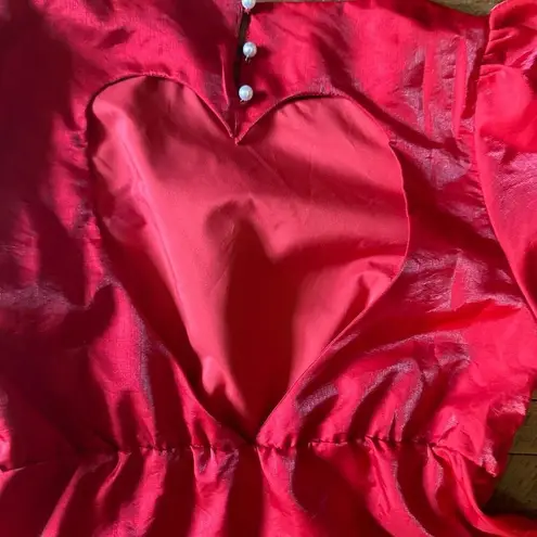 Day + Moon Walk of Champions ruffle party M mini dress Red Size M