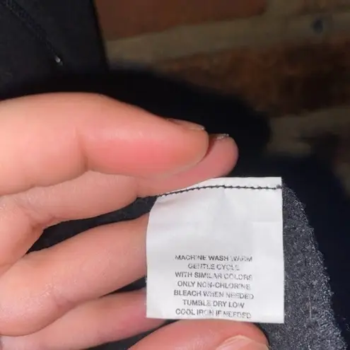 Mountain Lake Vintage Black Fleece Full Zip Vest Jacket Women's