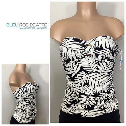 Bleu Rod Beattie New.  fern tankini top. Size 8. Retails $91