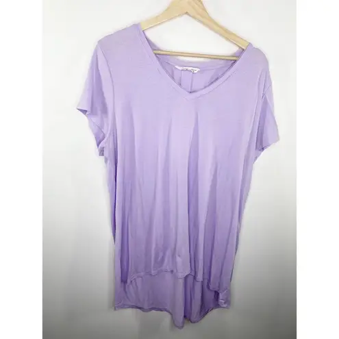 Members Mark Lavender Purple Favorite Everyday Tee Women's Size XX-Large XXL