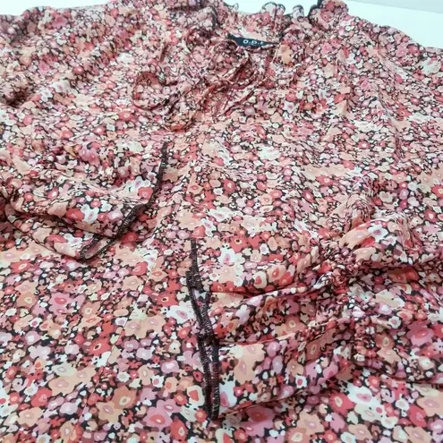 O.P.T Printed Midi Dress Size M