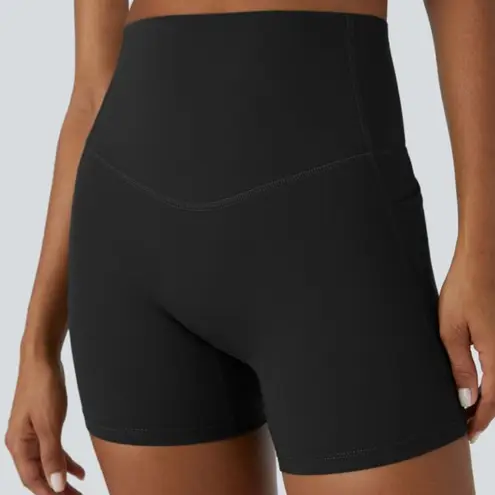 Halara NWT ultra sculp high waisted tummy control shaping biker shorts size L