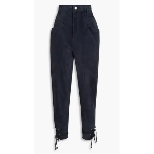 Isabel Marant Adeloisa Suede Tapered Pants Size 2 New with Tags