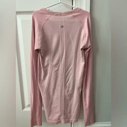 Lululemon Pink  Long sleeve- Size 2