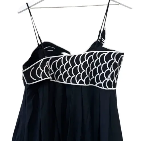 Farm Rio NWT Black Fish Maxi Dress Size XS