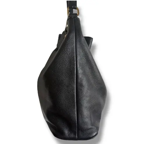 MICHAEL Michael Kors Black and Gold Shoulder Bag with Chain Detail Bucket