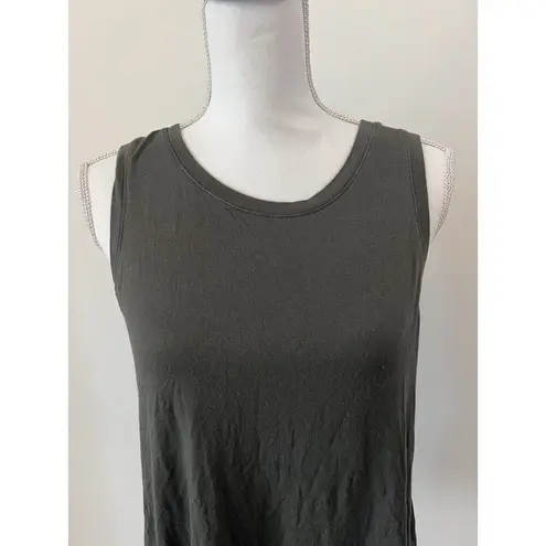 Halogen  Sleeveless Green Tank Top Shirt Sz M