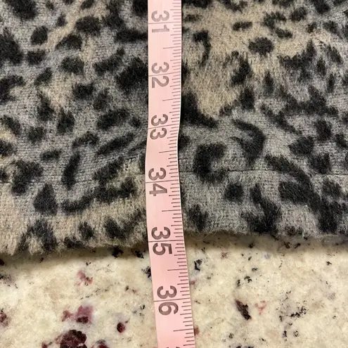 Mystree Leopard Print Shawl Collar Cardigan Jacket Women Size Large - Image 7