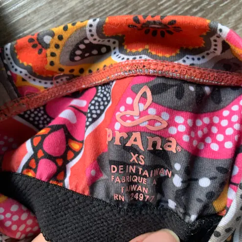 prAna Floral Patterned Dress - Pink & Black XS