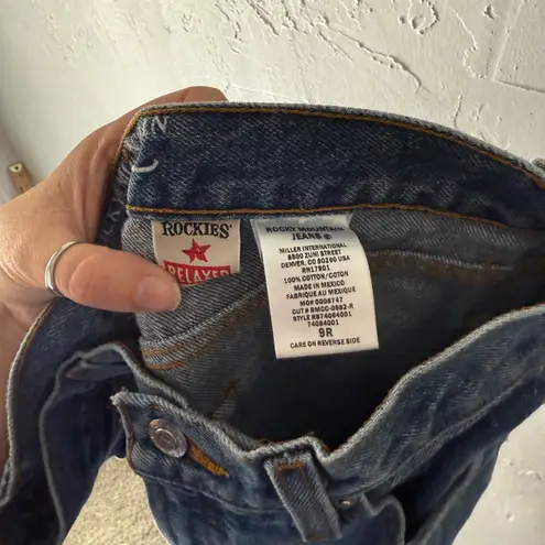 Vintage Rocky Mountain Jeans Co. Relaxed Fit 100% Cotton Blue Denim 9R USA Size undefined