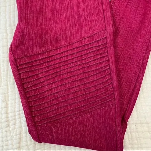 Agnes & Dora NWT Moto Jeggings | Raspberry | XS