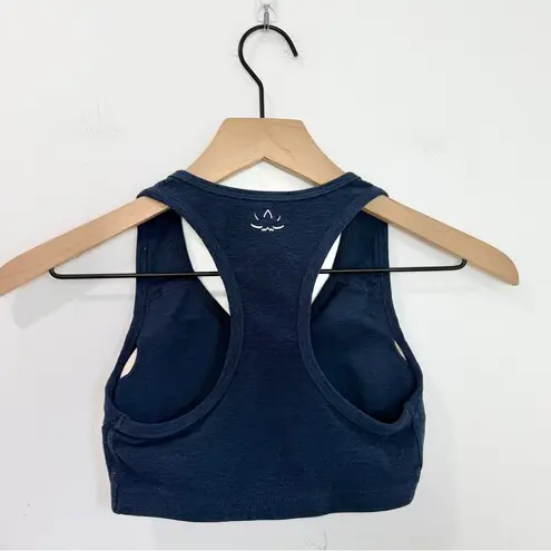 Beyond Yoga Spacedye Lift Your Spirits Bra Core Blue Size XS