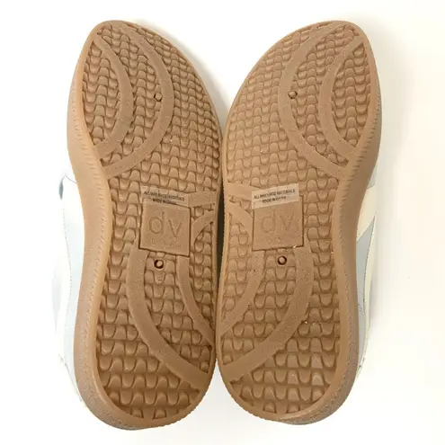 Dolce Vita Russo Platform Sneakers Blue White Tan Shoes Size 8 NEW