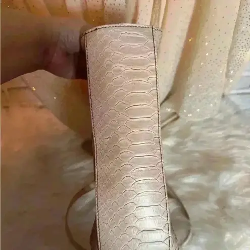 Liz Claiborne NWT‎  Snakeskin Double Handle Shoulder Bag excellent condition