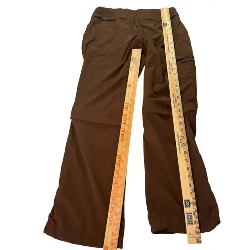 REI Women’s Convertible Hiking Pants Size 4 Brown Zip