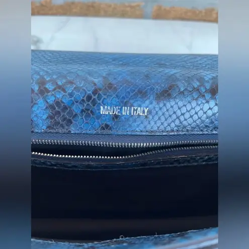 Zadig & Voltaire Optimiste snake leather crossbody bag