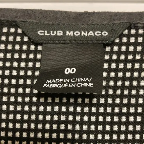 Club Monaco  Black & White Dress