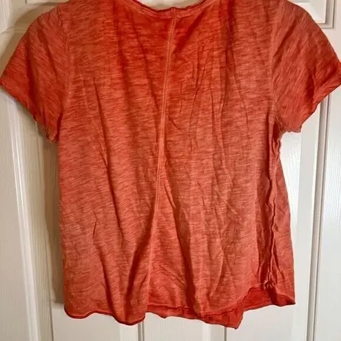 Maeve Anthropologie VNeck Cotton Top Size Small Classic Staple Summer Piece