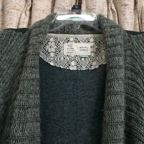 Anthropologie Saturday Sunday Open Front Cascado Waterfall Cardigan - Image 2