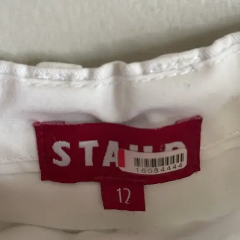 STAUD Luisa Wide Leg Trouser Pants