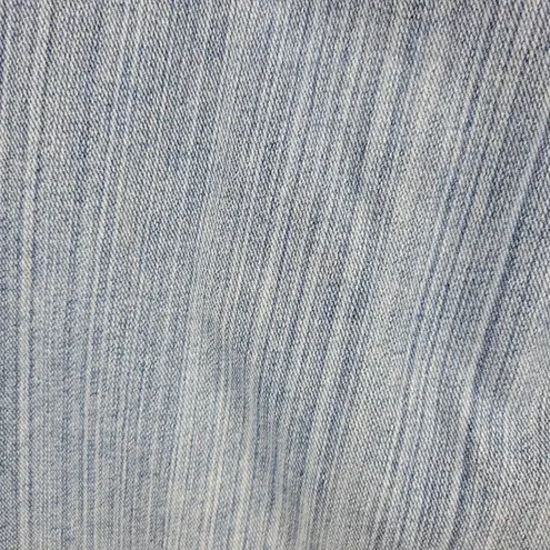 Faded Glory Womens Jeans 4 Blue Light Wash Wide Leg Cotton High Rise Denim Y2K