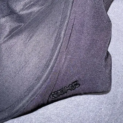 SKIMS Womens Black ONYX NEW Smoothing Full Cover Unlined Underwired Bra Sz 42DD