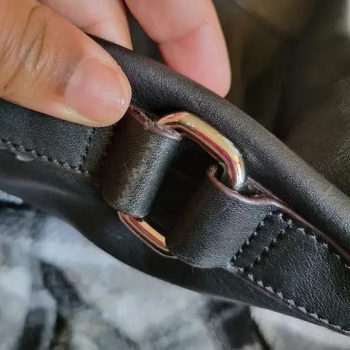 Tignanello black hobo shoulder bag