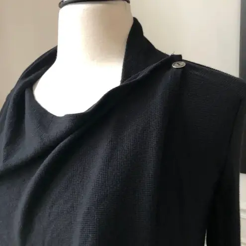 Ink Love and Peace Stitch Fix Wrap Thermal Top M Black Size M