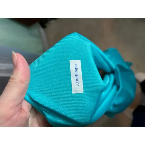 nightgown satin teal vintage Blue Size XL