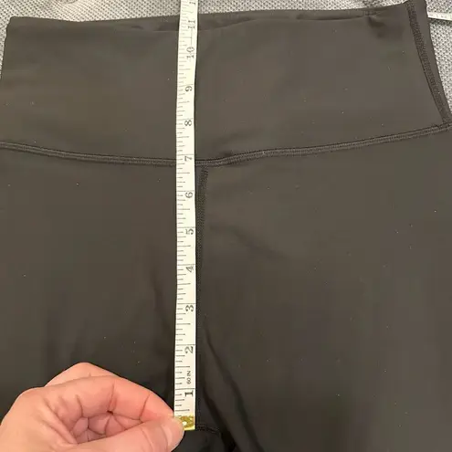 SoulCycle Black Hi Rise 7/8 Leggings Spellout Size Small