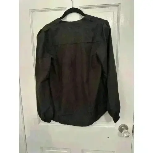 Band of Gypsies Band of‎ Gypsies Black Oversized Long Sleeve Blouse size S NWT