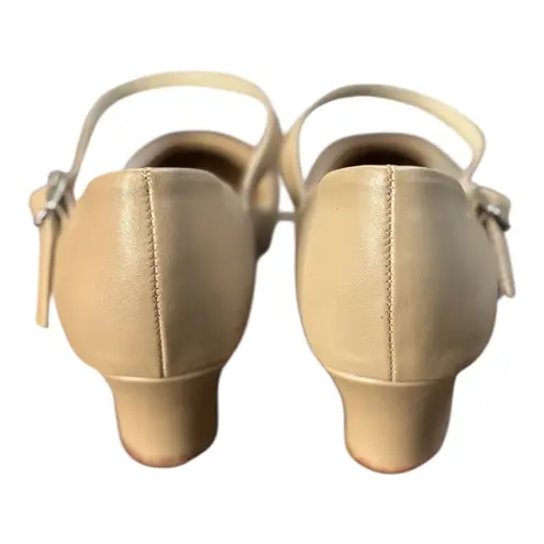 So Danca CH50 Character Dance Shoes Tan Leather Low Heel Ballroom Size 10 New
