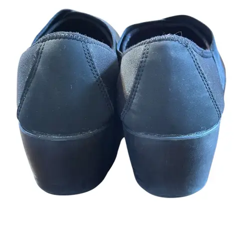 Crocs  Dual Comfort Busy Day Black Wedge Loafers Size 10 Slip On Comfort Shoes thumbnail 7