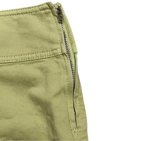 Aritzia  Sun-deh Green Pleated Barbarella Mini Skirt size 6