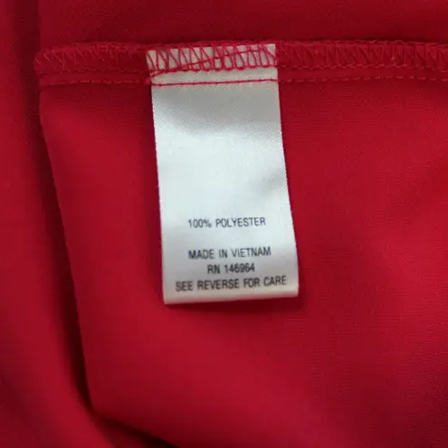 Donna Ricco Womens 6 Slit Sleeve Crepe Fuchsia Bright Pink Mini Shift Dress