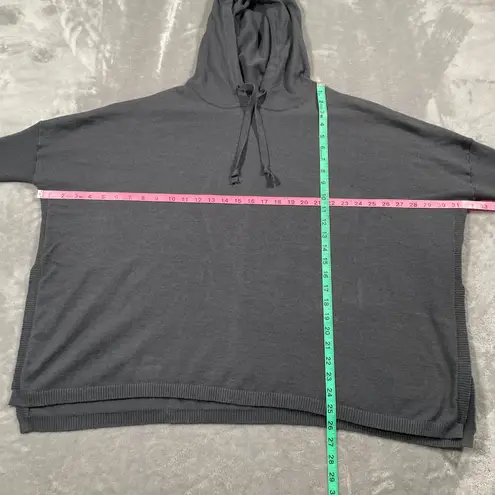 Mersea Catalina Sweater OS Grey Hoodie Casual Coastal Minimal Flowy Preppy Gray Size undefined