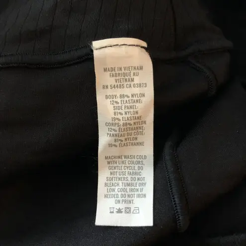 Aerie Offline By  Womens High-Waisted Crossover Flare Pants Black Size L