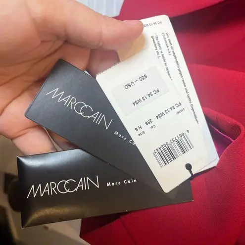 MARC CAIN • Red Blazer w/ Sash Belt (removeable) • Size US 14 (N6)