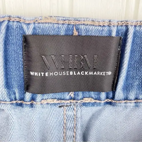 White House | Black Market  Extra High Rise Relaxed Tapered Ankle Jeans Stretch 10