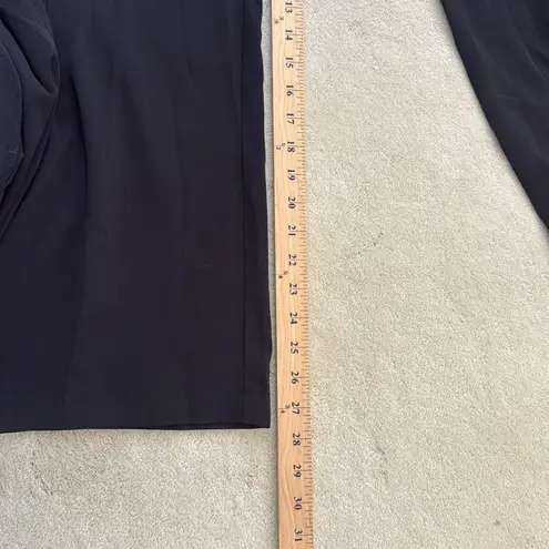 Tronjori High Waist Casual Wide Leg Long Palazzo Pants Trousers Black Size M Size M