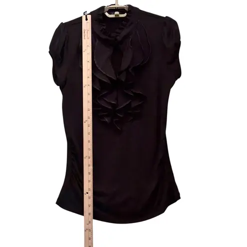 Y2K Goth Top Black Medium