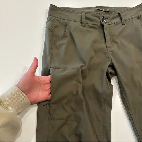 prAna Halle Outdoor Hiking Pants Green Size 10