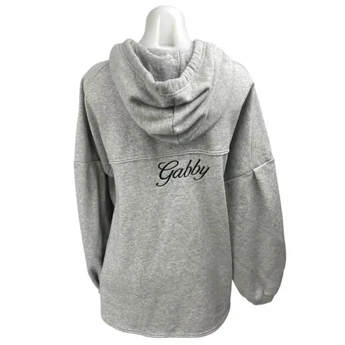 Savage Women's Gray Long Sleeve Oversized Hooded Hoodie Sweatshirt Sweater Top M Size M