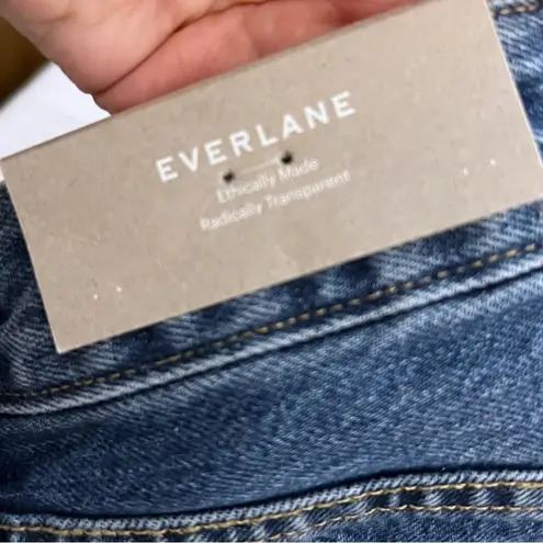 Everlane The Curvy ‘90s Cheeky Jean Blue Straight Leg Size 23 New