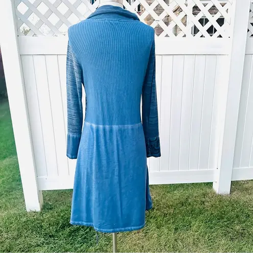 Maloka Unique Artsy Dress Blue Size 6